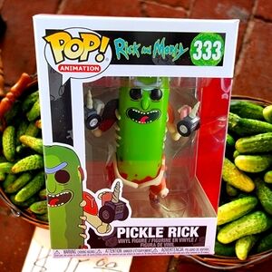 Pickle rick funko # 333 (nib)